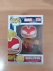 Gingerbread Captain Marvel, #936 Funko Pop, Good Condition