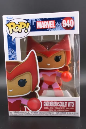GINGERBREAD SCARLET WITCH - MARVEL #940 FUNKO POP