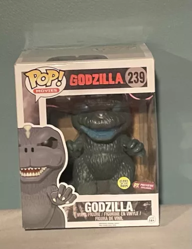 Godzilla Funko Pop PX Previews Exclusive Glow 239 6 Inch (Read)