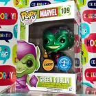 Green Goblin Spider Man Marvel Funko Pop Chase Metallic 109 Underground Box Dmg