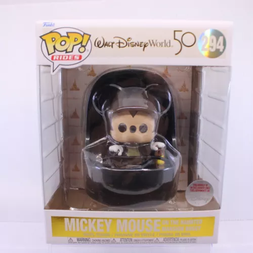 GU Funko Pop Rides Disney MICKEY MOUSE Haunted Mansion Buggy Vinyl Figure 294