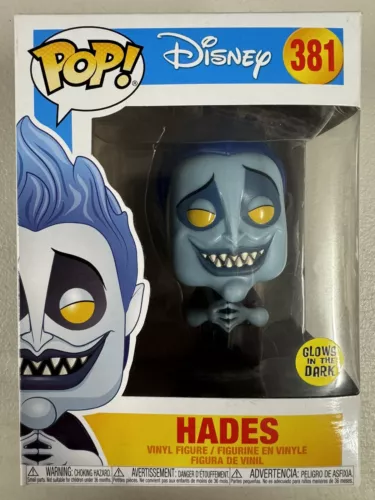 Hades (Glow) 381 ~ Disney: Hercules ~ Funko Pop Vinyl ~ Glows in the Dark ~ GITD