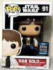 Han Solo Ceremony Funko POP Star Wars #91 2016 Galactic Celebration Exclusive