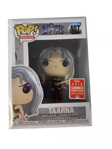 Heavy Metal Taarna Funko Pop Animation Toy | No.407 | 2018 Limited Edition