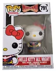 HELLO KITTY ALL MIGHT 791 Funko Pop Vinyl New in Mint Box + Protector