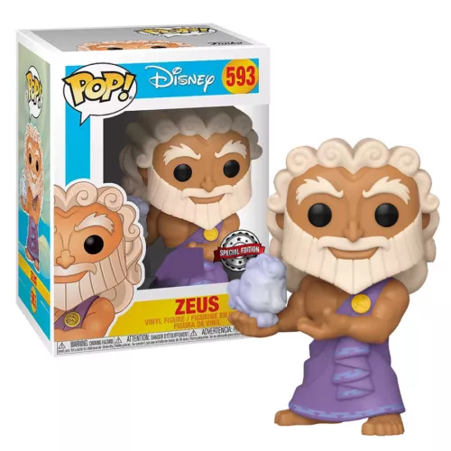 Hercules Zeus with Cloud Pegasus Exclusive Pop! Vinyl Figure #593 Disney
