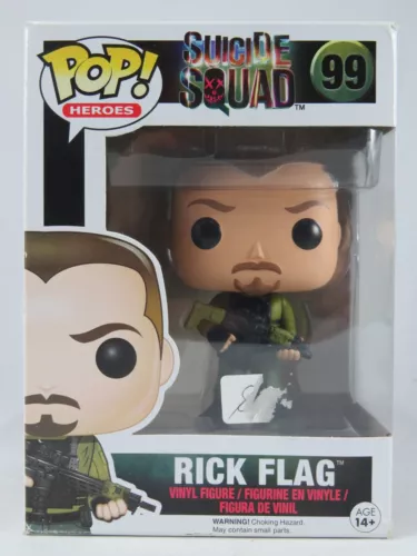 Heroes Funko Pop - Rick Flag - Suicide Squad - No. 99 - Free Protector
