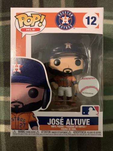 Houston Astros Jose Altuve Funko POP 12 Orange Jersey Shortstop Baseball
