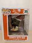 How the Grinch Stole Christmas Grinch with Bag Deluxe Funko Pop Vinyl Figure #35