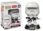 HTF FUNKO POP! STAR WARS #68 FIRST ORDER FLAMTROOPER NODDER NEW MIB SHIPS FREE!