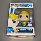 🎄Human Torch #568 Marvel Fantastic Four Pop! Bobble Head GITD Specialty Series
