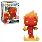HUMAN TORCH Fantastic Four GLOW CC 572 Funko Pop Vinyl New in Mint Box + P/P