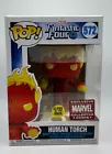 Human Torch Glow Funko Pop Marvel Fantastic Four Collector Corps Exclusive 572