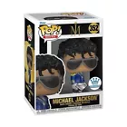 IN HAND DIAMOND GLITTER EXCLUSIVE Michael Jackson Funko Pop #352 Rocks Music MJ