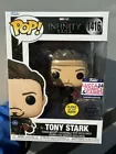 INFINITY SAGA TONY STARK FUNKO POP 1416 SPECIAL EDITION LUCCA COMICS 2024 GLOWS
