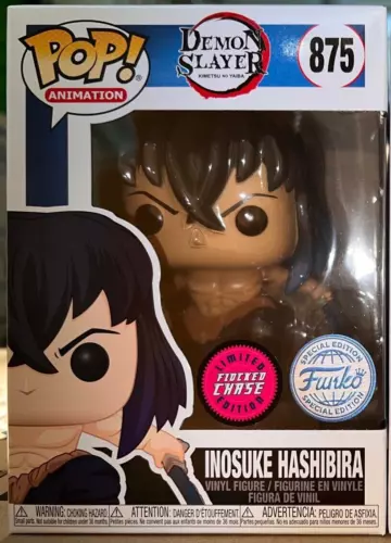 Inosuke Hashibira #875 FUNKO POP! Demon Slayer Chase Special Edition