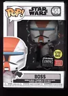 J Funko POP! Star Wars BOSS #458 Glow GITD Gaming Greats GameStop w/ Protector