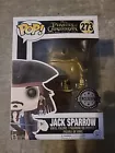 Jack Sparrow #273 Gold Hot Topic Exclusive Funko Pop Pirates Of The Caribbean