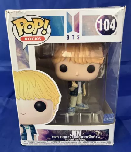 Jin BTS Funko Pop! No.104 Vaulted Collectable Vinyl Figure - FREE POSTAGE