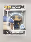 John Lennon #247 Funko Shop Exclusive With Pop Protector The Beatles Rocks New