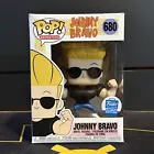 Johnny Bravo Funko Shop! Animation Exclusive Pop! Animation #680 With Protector