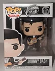 JOHNNY CASH FUNKO POP!  RARE Rocks Music Icon *GENUINE!* #117 NM w/Protector! 🔥