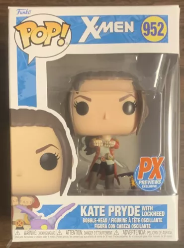 Kate Pryde With Lockheed Funko Pop Vinyl #952 PX Previews Exclusive X-Men New