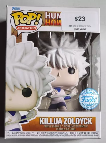 Killua Zoldyck Hunter X Hunter 1156 Special Edition Funko Pop Vinyl