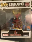 KING DEADPOOL Funko Pop 724 Marvel Throne PX Exclusive 6” Inch Deluxe Figure NEW