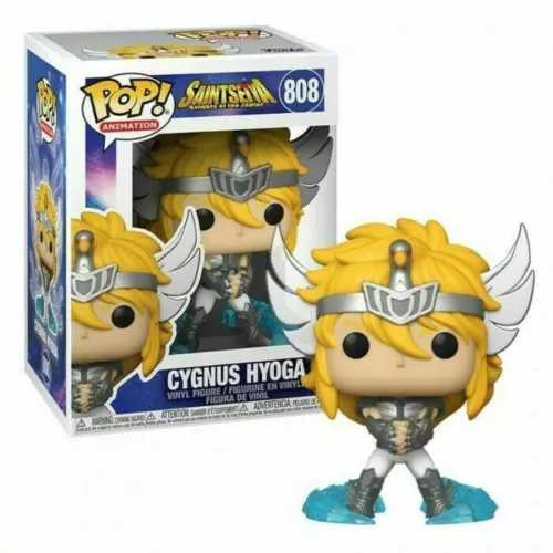 Knights of the Zodiac Cygnus Hyoga Pop! Funko Saint Seiya Vinyl Figure 808