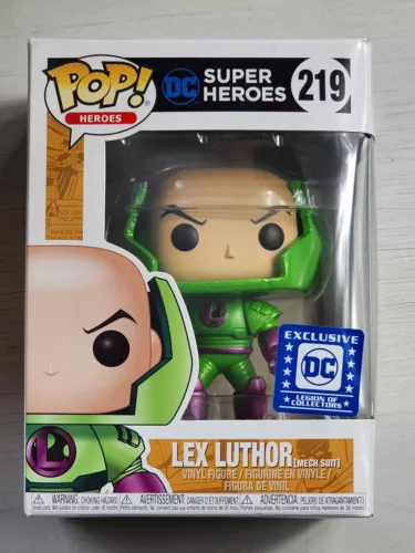 Lex Luthor Legion Of Collectors Exclusive 219 DC Super Heroes Funko Pop Vinyl
