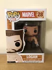 Logan 28 Marvel Rare Grail Funko Pop Vinyl Figure New In Box With Pop Protector