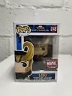Loki Funko POP! #248 Thor Ragnarock Marvel Collector Corps Exclusive w/protector