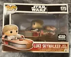 Luke Skywalker With Speeder # 175 Smugglers Bounty Exclusive Funko Pop Star Wars
