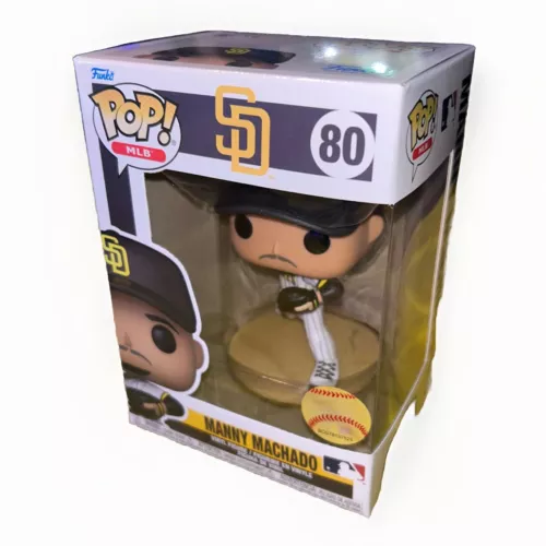 Manny Machado Funko Pop #80 Padres with Protector