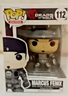 MARCUS FENIX 112 GEARS OF WAR Funko Pop Vinyl New in Mint Box + Protector