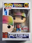 Marty McFly in Future Outfit Rainbow Hat Back To The Future 962 Funko Pop Vinyl
