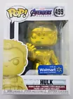 Marvel Avengers Endgame YELLOW CHROME HULK Walmart Exclusive Funko Pop #499