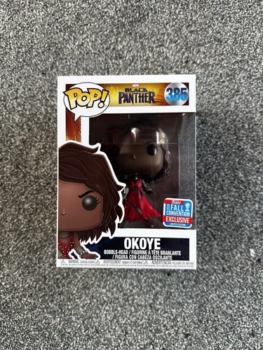 Marvel Black Panther OKOYE (Red dress) 2018 Con Funko POP! #385 Limited Edition