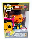 Marvel Blacklight Doctor Strange 651 Special Edition Funko Pop Vinyl + Protector