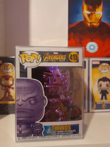 Marvel Funko Pop #415 | Thanos (purple chrome) | Special Edition