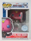Marvel Funko Pop - Civil War: Vision - Civil War - No. 1143 - Free Protector