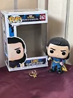 Marvel Funko Pop Figure Loki 242 Thor Ragnarok, Boxed NO Plastic, Plus Loki Ring