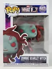 Marvel Funko Pop - Zombie Scarlet Witch - What If? - No. 943 - Free Protector