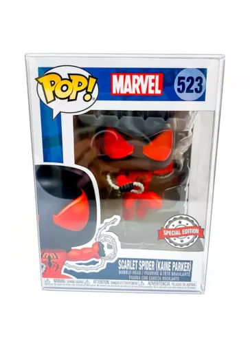 Marvel Scarlet Spider (Kaine Parker) 523 SE Funko Pop + Protector Gift Christmas