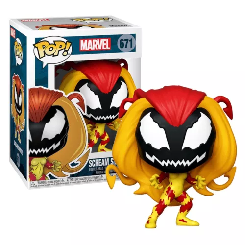 Marvel Scream Symbiote Exclusive Pop! Vinyl Figure #671 OEX
