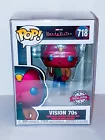 Marvel Wandavision Vision 70s Special Ed 718 Funko Pop Bobble-Head + Protector
