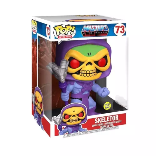 Masters Of The Universe Jumbo MOTU Skeletor POP! 73 Vinyl Figur XXL B-Ware