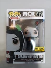 MCR Funko Pop Rocks Hot Topic My Chemical Romance Gerard Way Red Tie Figure #47