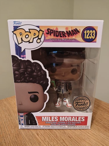 Miles Morales #1233 Funko Pop Spider-Man Across the Spider-Verse Special Edition